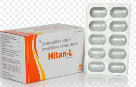 Esomeprazole Magnesium IP Eq. To Esomeprazole 40mg & Levosulpride 75mg Capsules