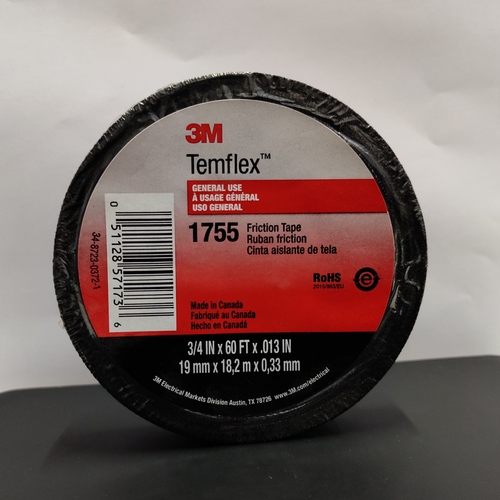 3M Temflex 1755 Cotton Friction Tape