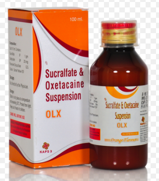 Sucralfate 1gm & Oxetacaine 20mg / 10ml Suspension
