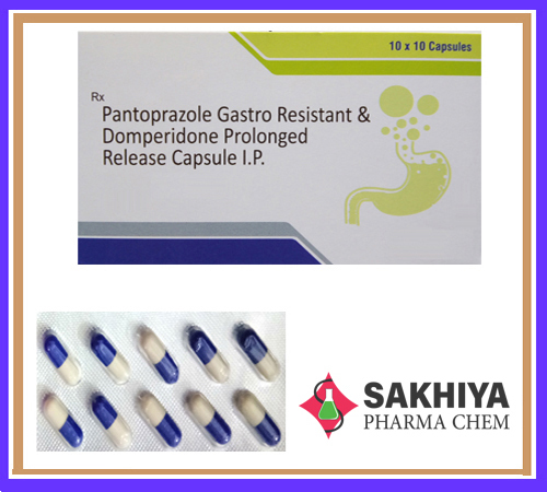 Pantoprazole Domperidone Prologed Releases Capsules