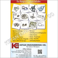 Industrial Fasteners By KETAN ENGINEERING CO
