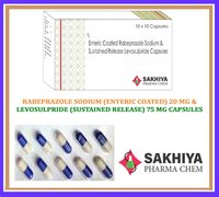 Rabeprazole Sodium (Enteric Coated) + Levosulpiride (Sustained Release) Capsules