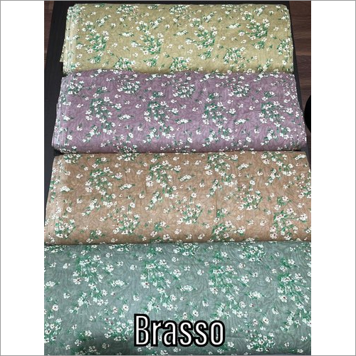 Washable Cotton Brasso Fabric