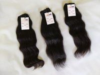 Top Quality Indian/brazilian Virgin Wavy Human Weft Hair Bundle