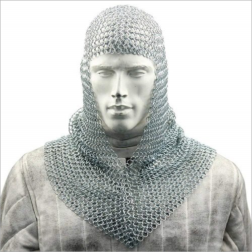 Battle Ready Chain Mail Coif Armor