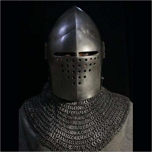 Collectible Medieval Helmet 18 Gauge Italian Bascinet