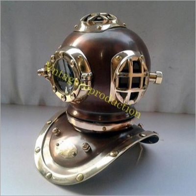Antique Diving Helmet US Navy Mark IV Vintage Scuba Boston