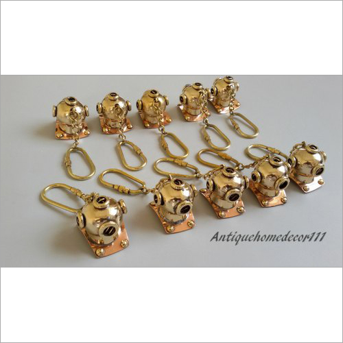 Divers Helmet Key Chain