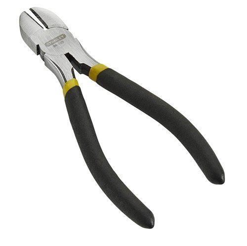 Grey & Yellow Stanley Basic Diagonal Cutting Pliers- Stht84105-8