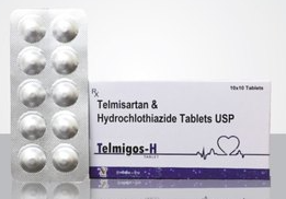 Telmisartan 40mg, Hydrochlorothiazide 12.5mg Tablets