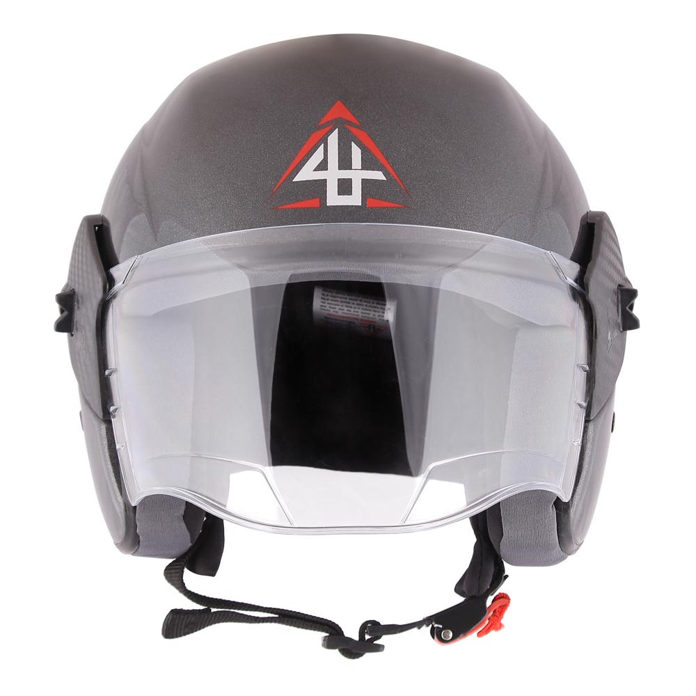 CRUZE FIT - Half Face Motorcycle Helmet | Black Blue Red Pink Khaki Green Silver - Lightweight 900g Size 580 for Riding Enthusiasts