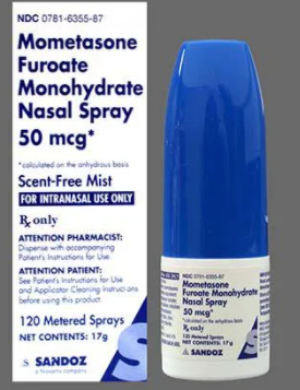 Mometasone Furoate 50mcg / Spray