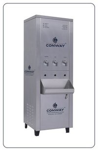 100 Ltr Contactless Ir Sensor Based Dispenser - Normal, Hot And Cold - Color: Stainless Steel