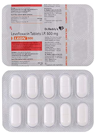 Levofloxacin Hemihydrate Eq. To Levofloxacin 500mg