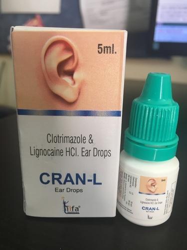 Clotrimazole Lignocaine Ear Drops Age Group: Adult