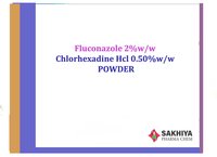 Fluconazole 2%w/w + Chlorhexidine Hcl 0.50%w/w Powder
