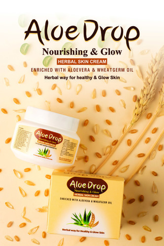 Aloe Drop Herbal Skin Cream Age Group: For All Age Group