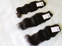 Raw Indian Wavy Unprocessed Temple Virgin Human Hair Vendor Natural Wholesale Bundle