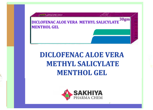 Diclofenac Aloe Vera Methyl Salicylate Menthol Gel