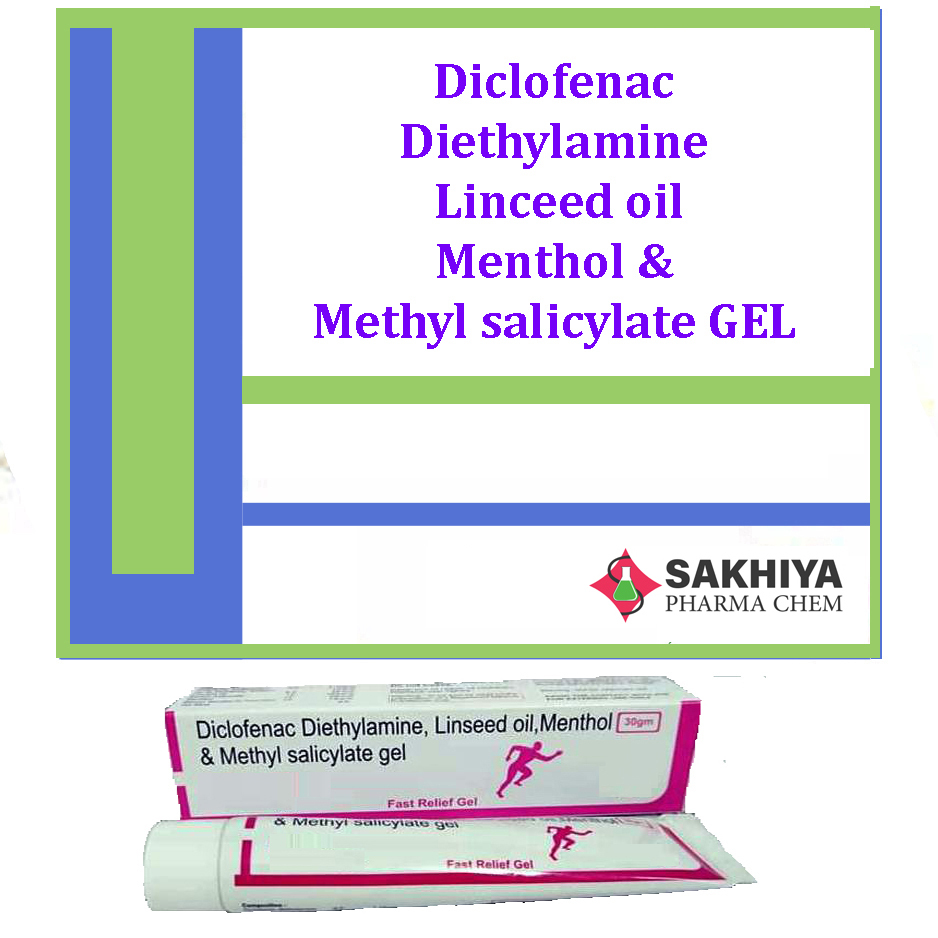 Diclofenac Diethylamine Linceed Oil Gel