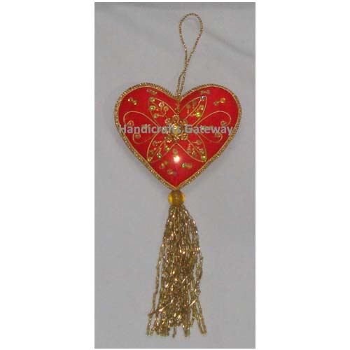 Hand Embroidery Christmas Hanging Ornament