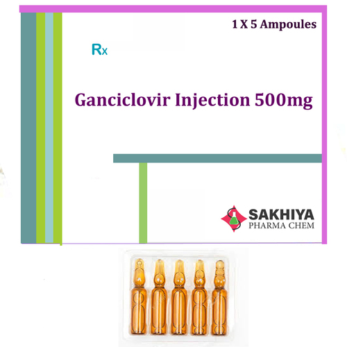 Tablets Ganciclovir 500Mg Injection