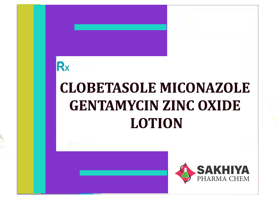 Clobetasole + Miconazole + Gentamicin + Zinc Oxide Lotion