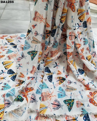 Faridabad Silk Digital Print Fabric