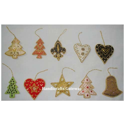 Different Design And Shape Christmas Hanging Ornament