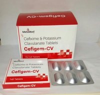 Cefixime and Clavulanate Potassium Tablets