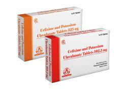 Cifixime and Clavulanate Potassium Dispersible Tablets