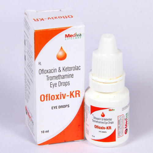 Ofloxacin Ketorolac Eye Drops Age Group: Adult
