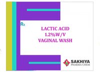 Lactic Acid 1.2%W/v Vaginal Wash Solution