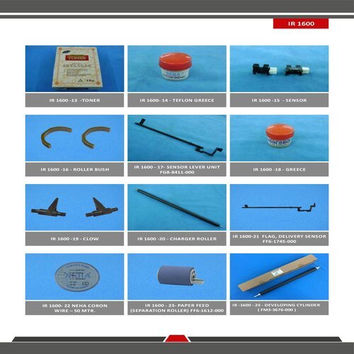 Ir 1600 Spare Parts