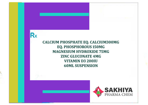 Calcium Carbonate Magnesium Zinc Vitamin D3 Suspension