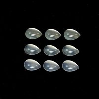 White Moonstone - 5x7mm Pear Cabochon | Aaa Quality, Natural Gemstone, Excellent Finish