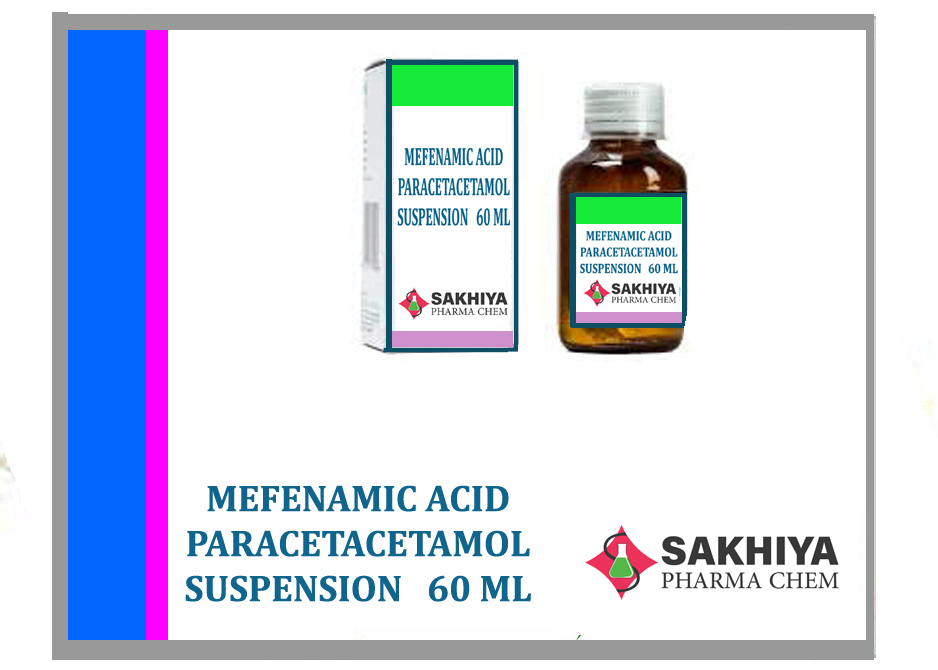 Mefenamic Acid Paracetamol 60ml Suspension