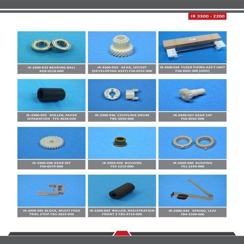 IR 3300 / 2200 / 2800 Spare Parts