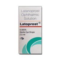 Latanoprost Eye Drops - Liquid Form For Ocular Hypertension, Suitable For All Ages | Recommended Dosage As Directed By Doctor, Store In Cool Place