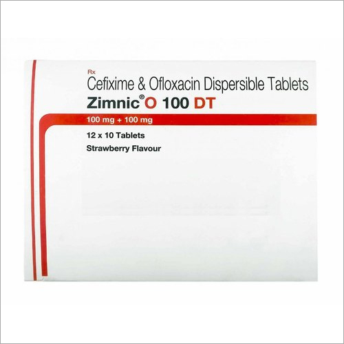 Cefixime And Ofloxacin Dispersible Tablet