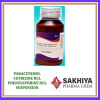Paracetamol Cetirizine Hcl Phenylephrine Hcl Suspension