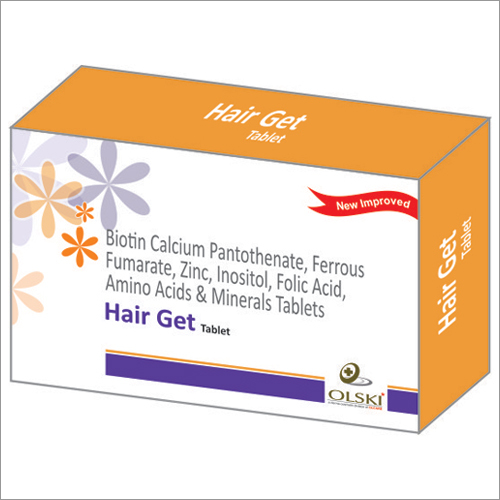 Hair Get Tablets Manufacturer, Supplier at Low Price