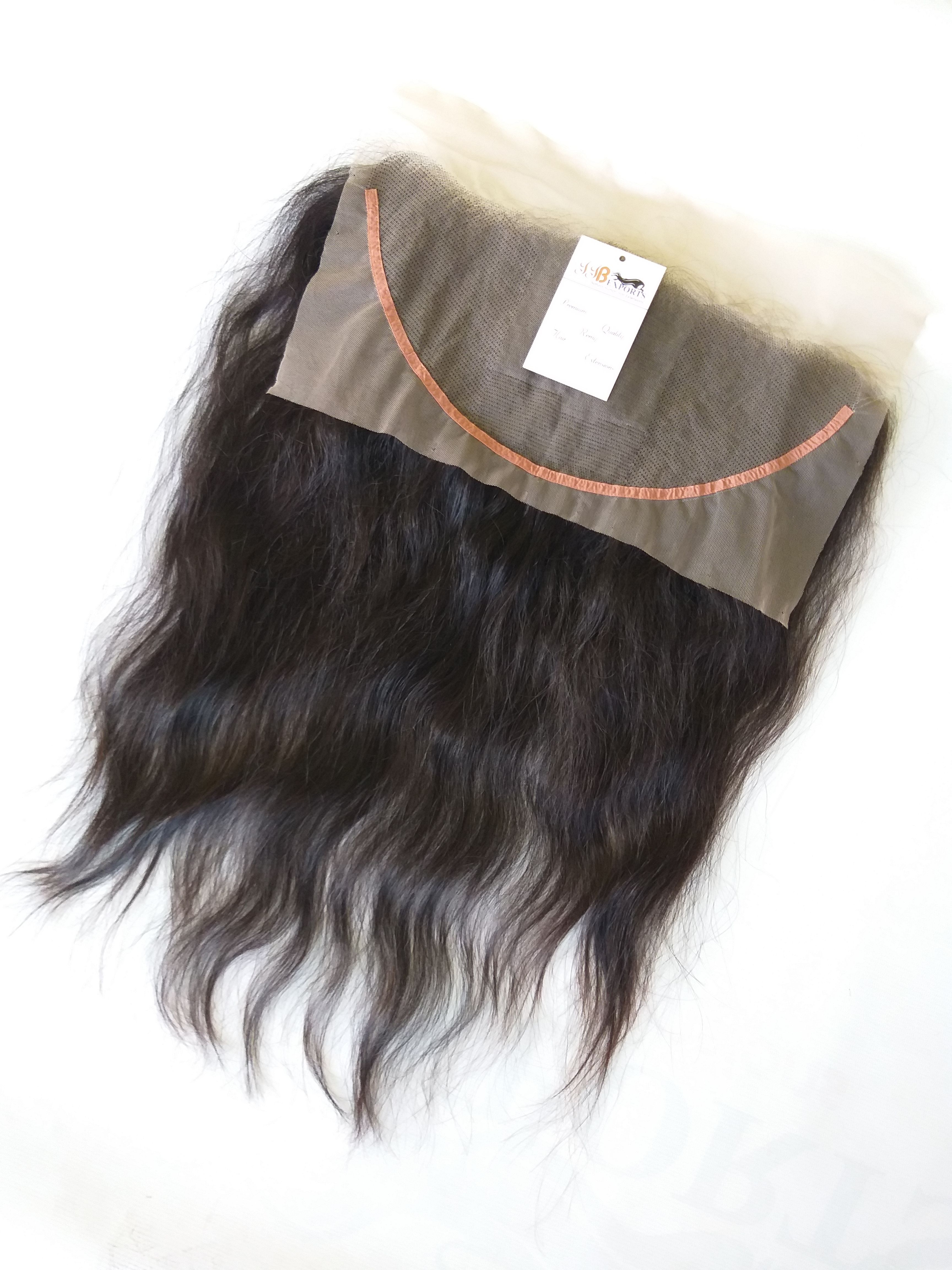 Mink Brazilian Virgin Human Hair Bundles With Lace Frontal Closure 9A Virgin Hair Bundles