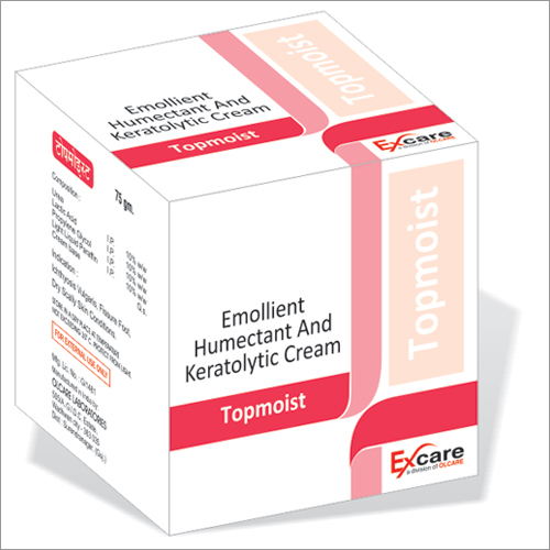 Topmoist Cream - Urea 10% Lactic Acid 10% Paraffin 10%, White 75 gm | Moisturizes, Softens, Keratolytic Cream