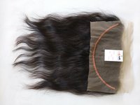 Mink Brazilian Virgin Human Hair Bundles With Lace Frontal Closure 9A Virgin Hair Bundles