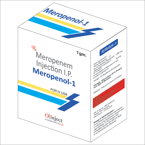 1gm Meropenol Injection