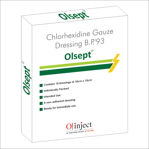 Olsept Chlorhexidine Gauze Dressing BP