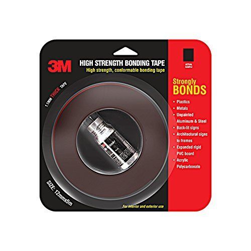 3m Hi Strength Bond Tape (12 Mm X 5 M 1 Roll + Primer)