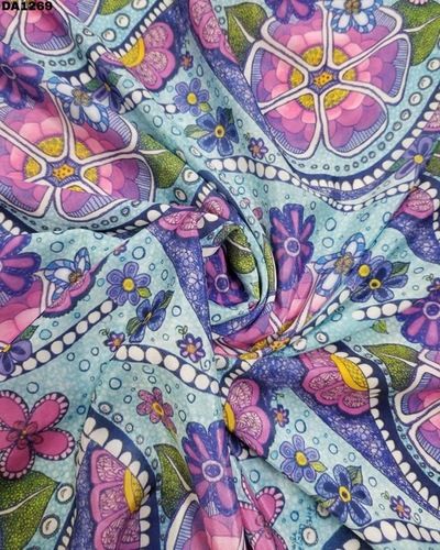 Faridabad Silk Digital Print Fabric