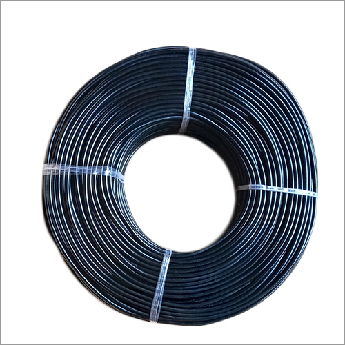 4 Mm Plain Black Mobile Charger Wire Body Material: Plastic